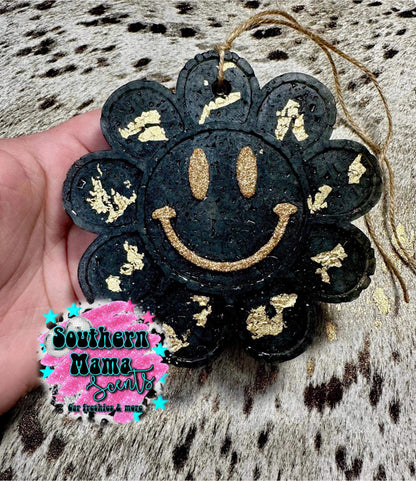 Smiley Flower Silicone Freshie Mold