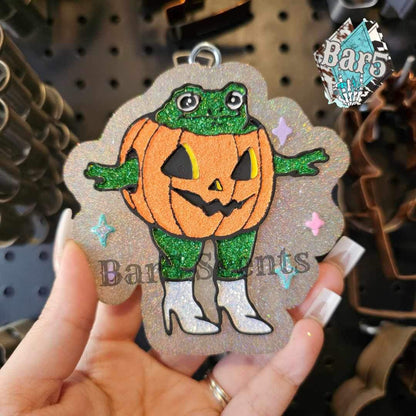 Halloween Frog Silicone Freshie Mold