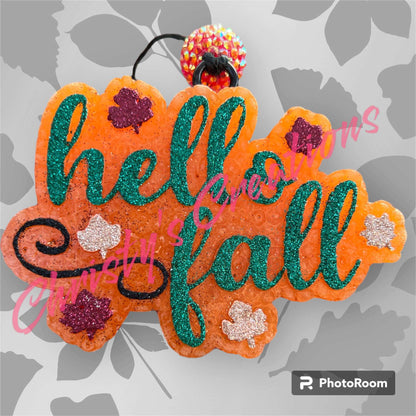 Hello Fall Silicone Freshie Mold