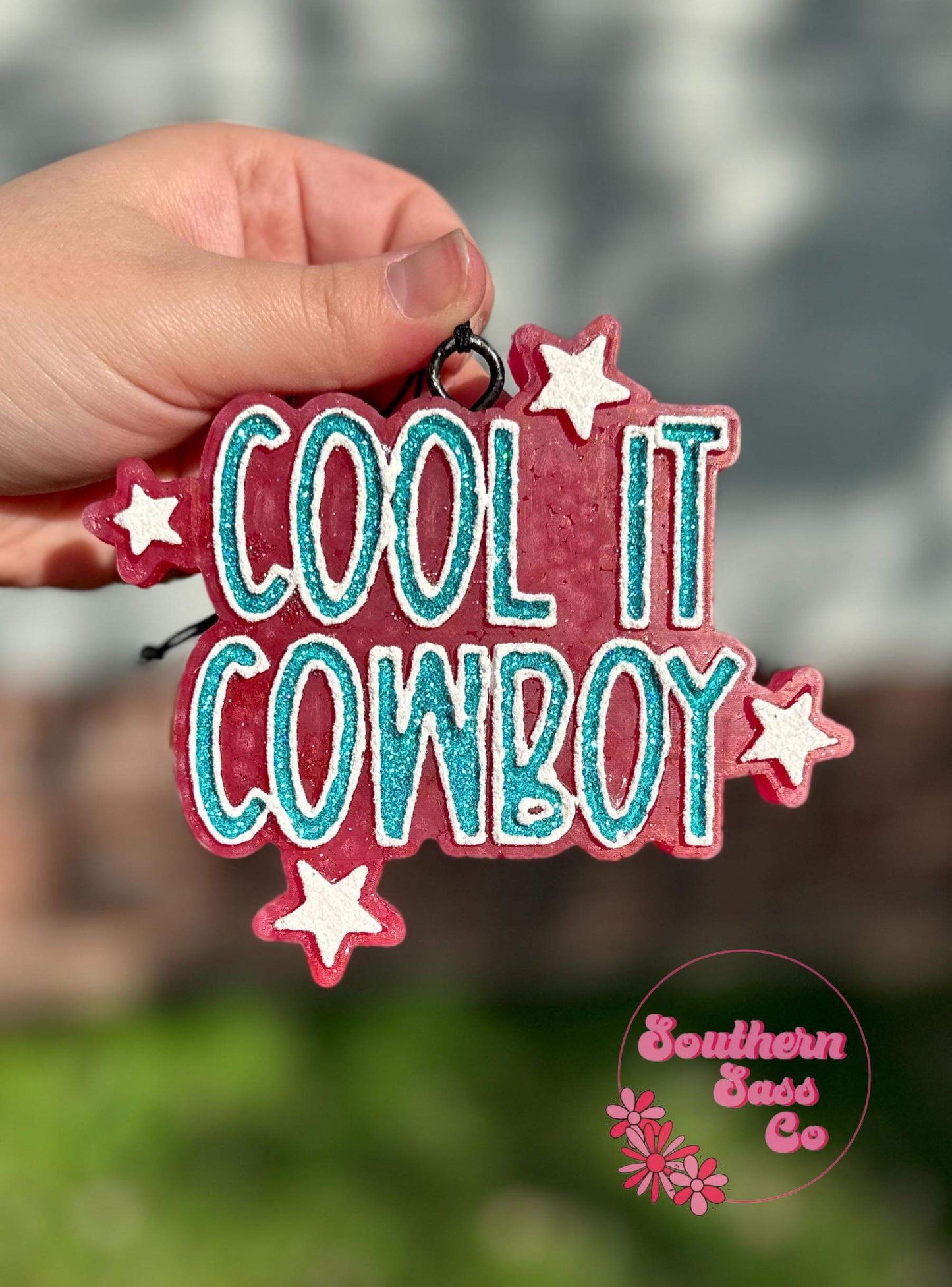 Cool It Cowboy Silicone Freshie Mold