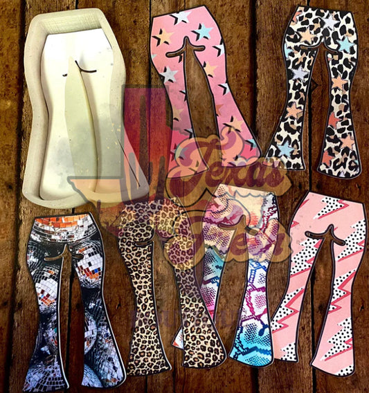 Ramblin Darlin bell bottoms cardstock grab bag