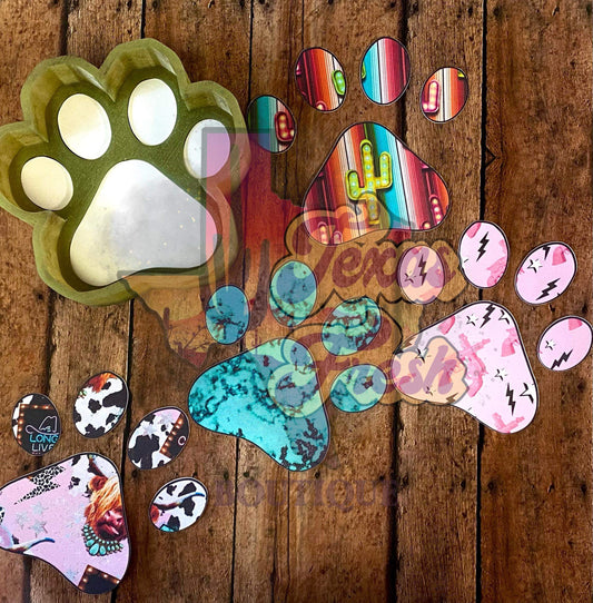 Hay Auby J Designs Paw cardstock grab bag