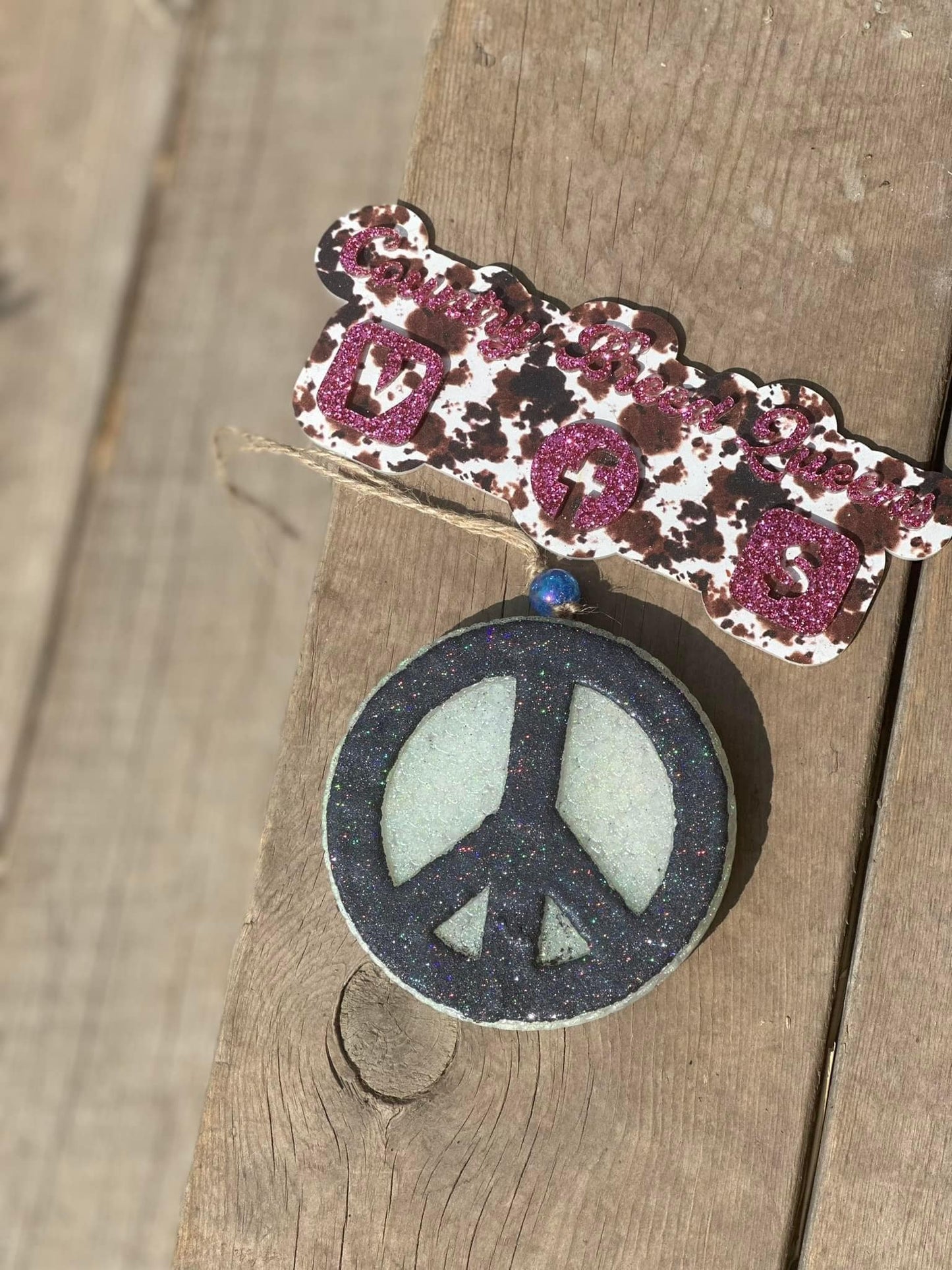 Peace Sign Silicone Freshie Mold