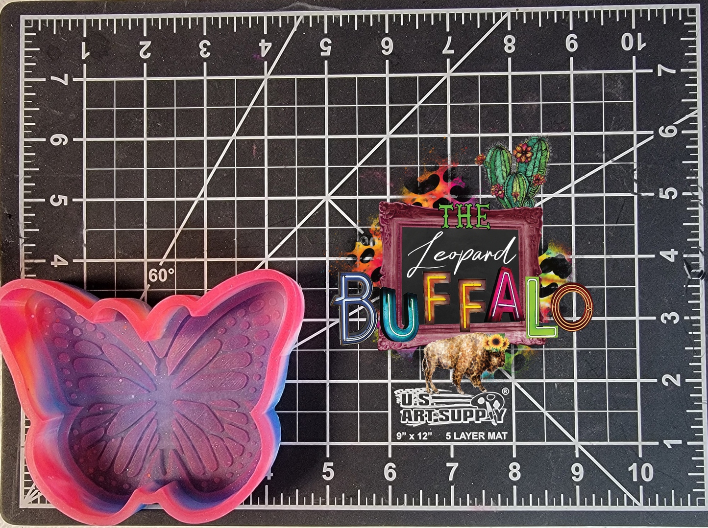 Butterfly Silicone Freshie Mold