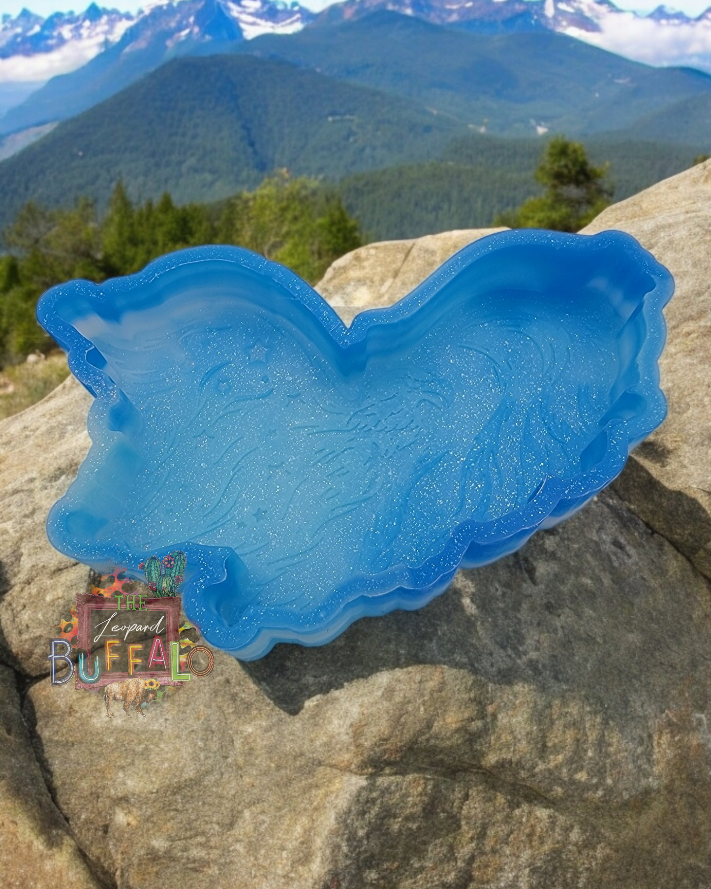 Eagle Flag Silicone Freshie Mold