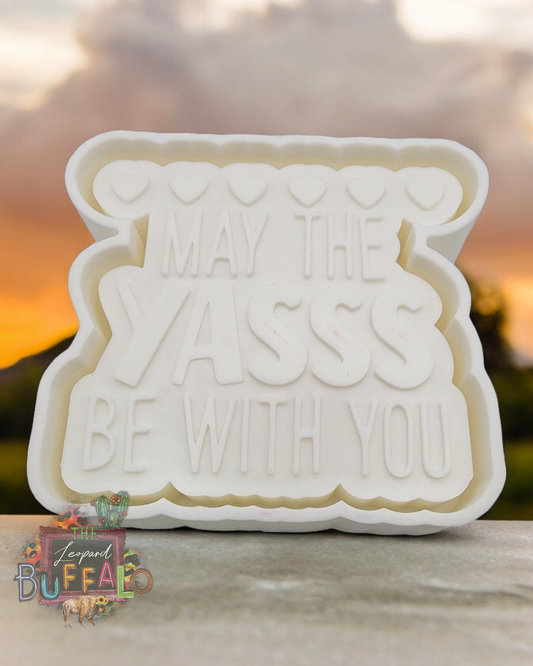 May The Yasss Be With You Silicone Freshie Mold