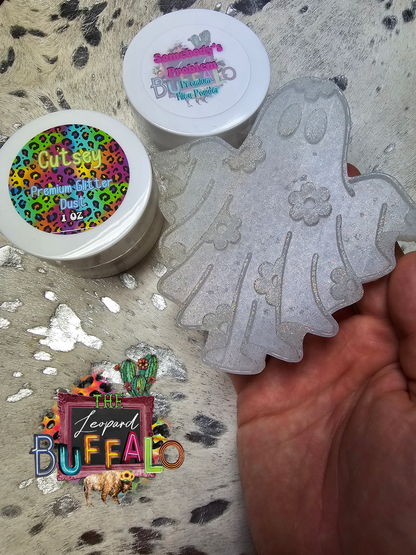 Floral Ghost Silicone Freshie Mold