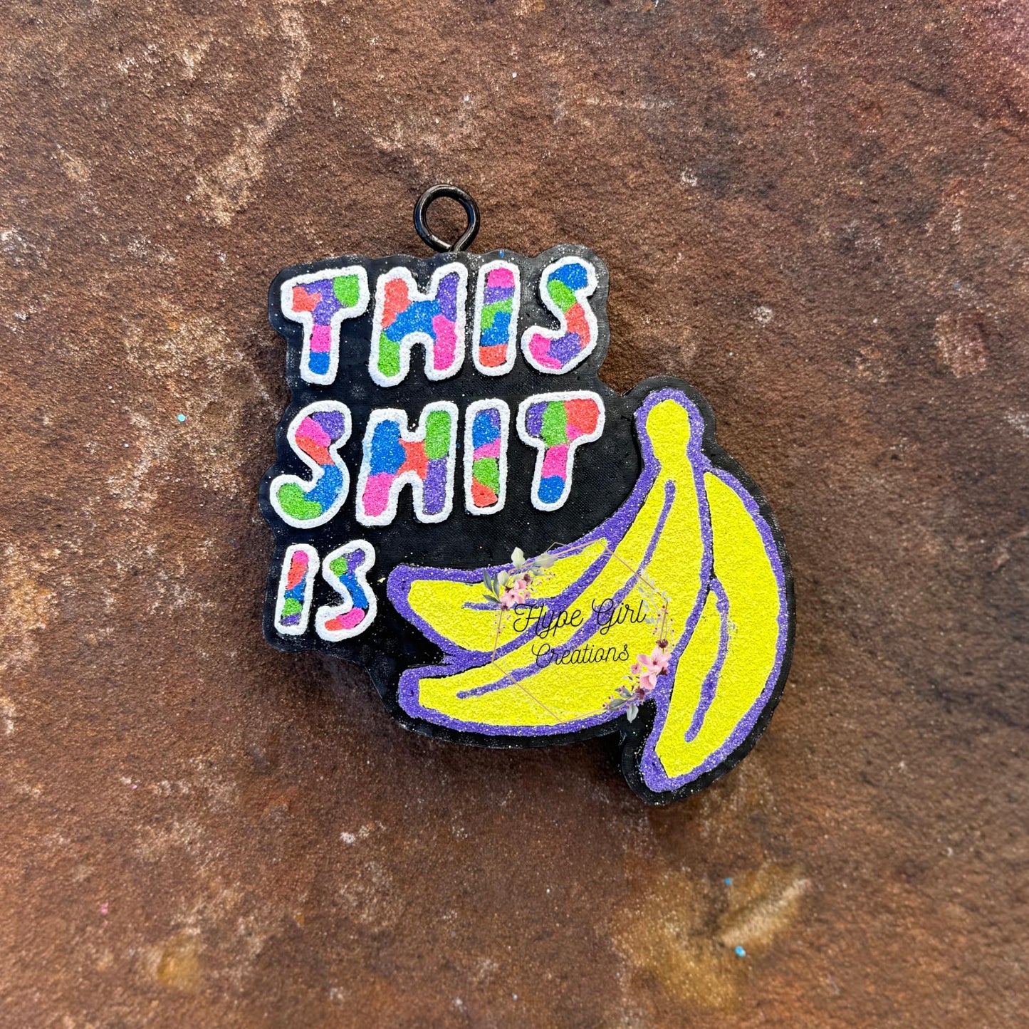 This Shit Is Bananas Silicone Freshie Mold