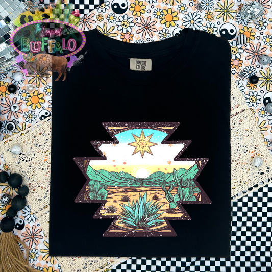 Desert Aztec graphic tee