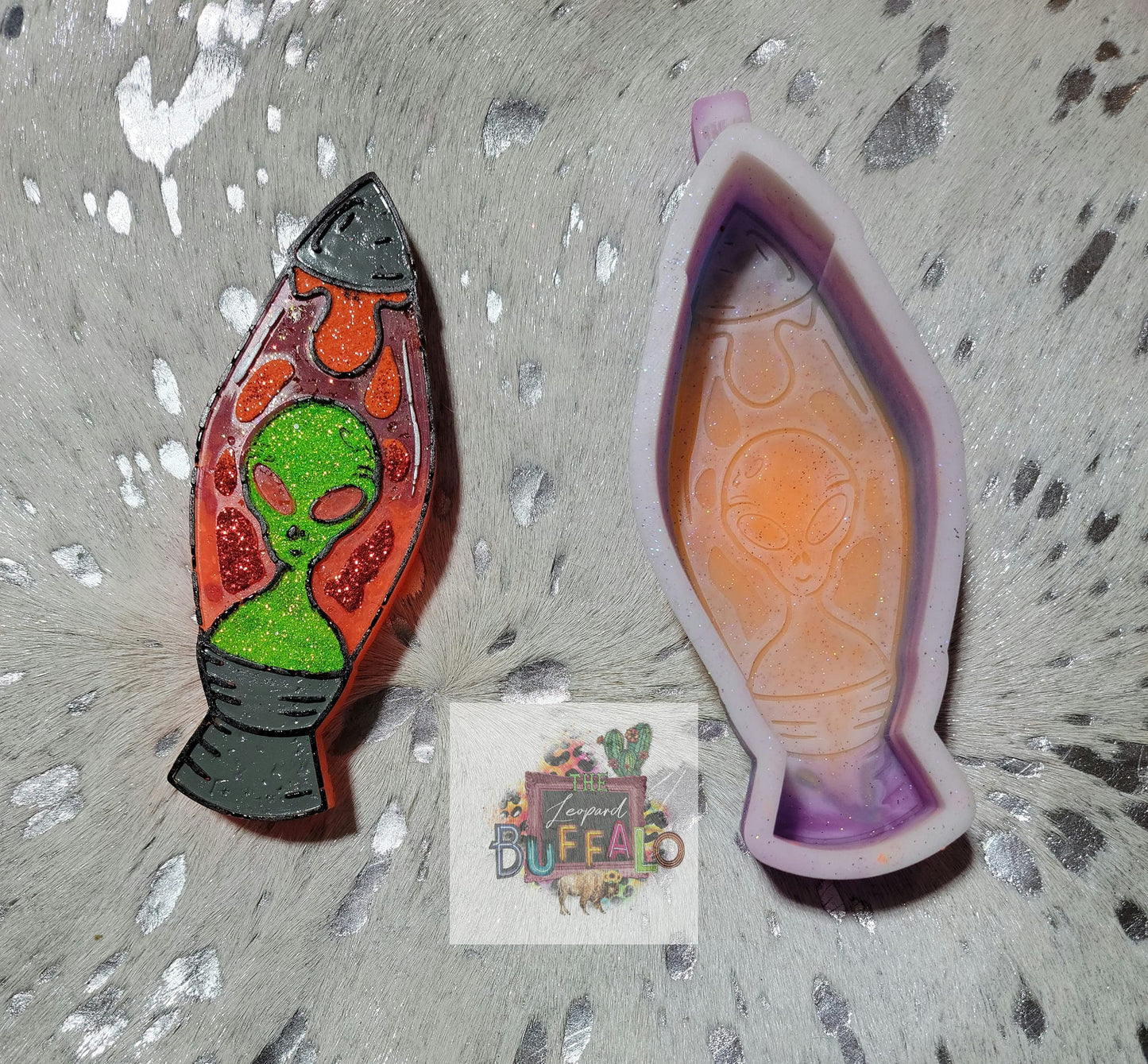 Alien Lamp Silicone Freshie Mold