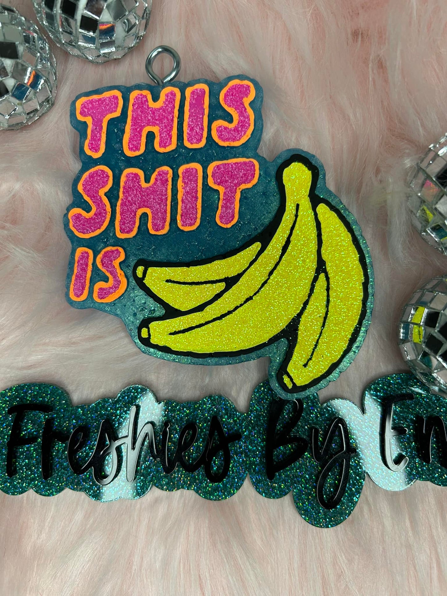 This Shit Is Bananas Silicone Freshie Mold