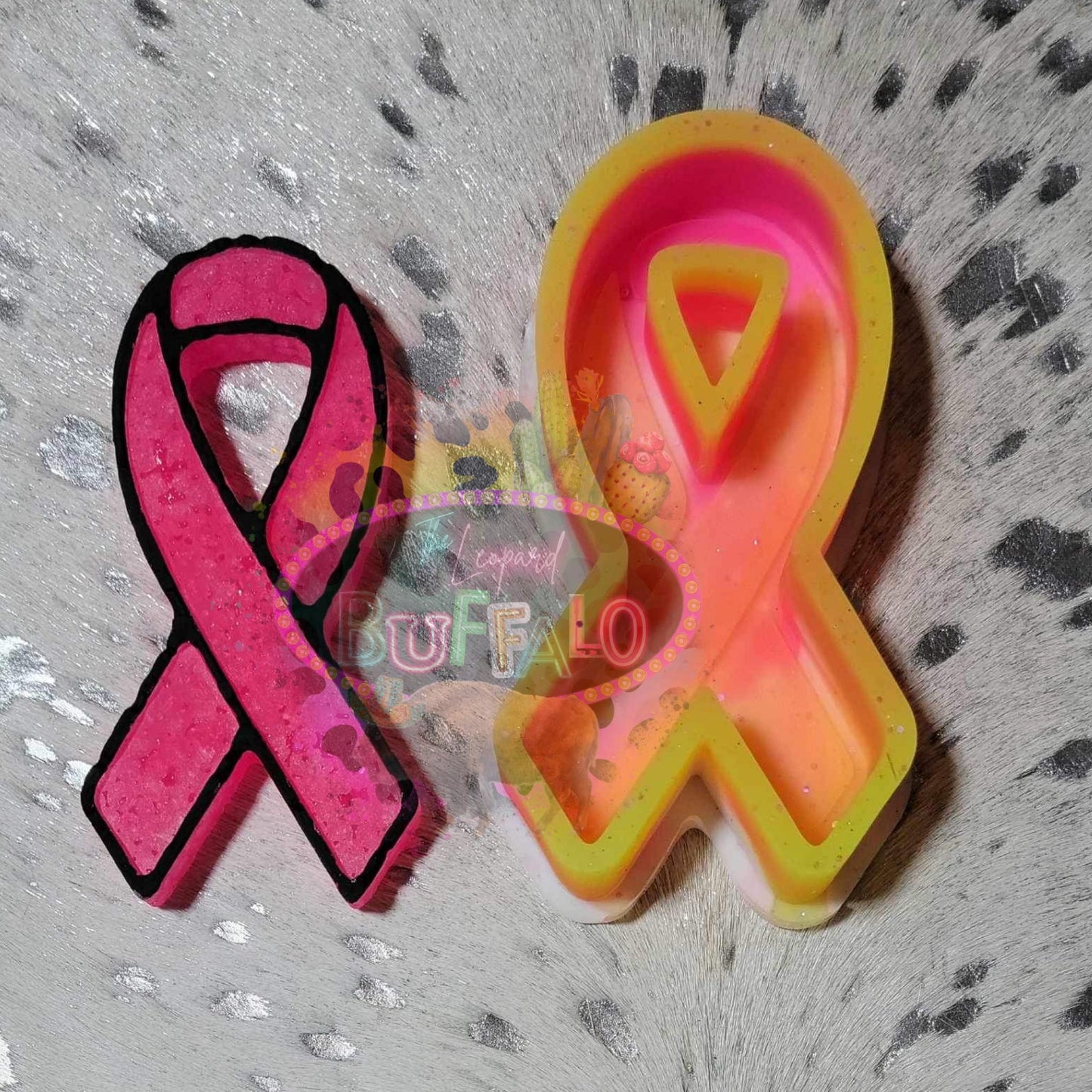 Awareness Ribbon Silicone Freshie Mold