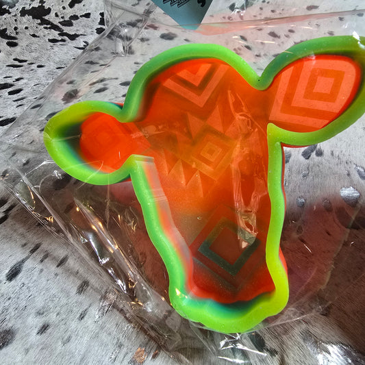 RTS Aztec Cow silicone mold