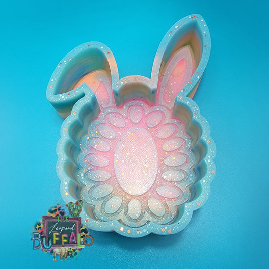 Bunny Ear Squash Silicone Freshie Mold