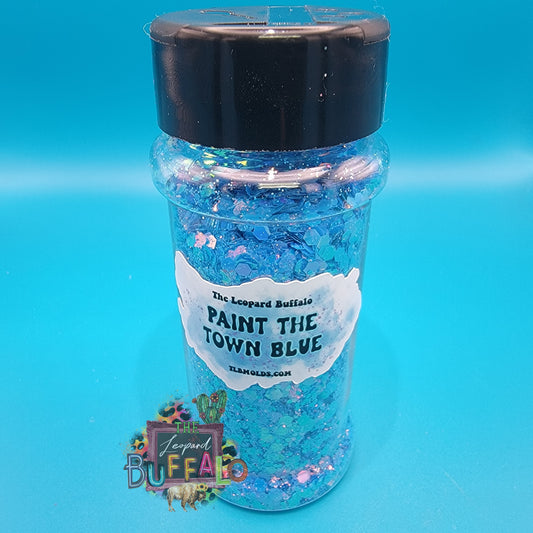 "Paint The Town Blue" TLB Premium Glitter