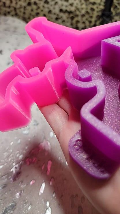 Revolver Silicone Freshie Mold