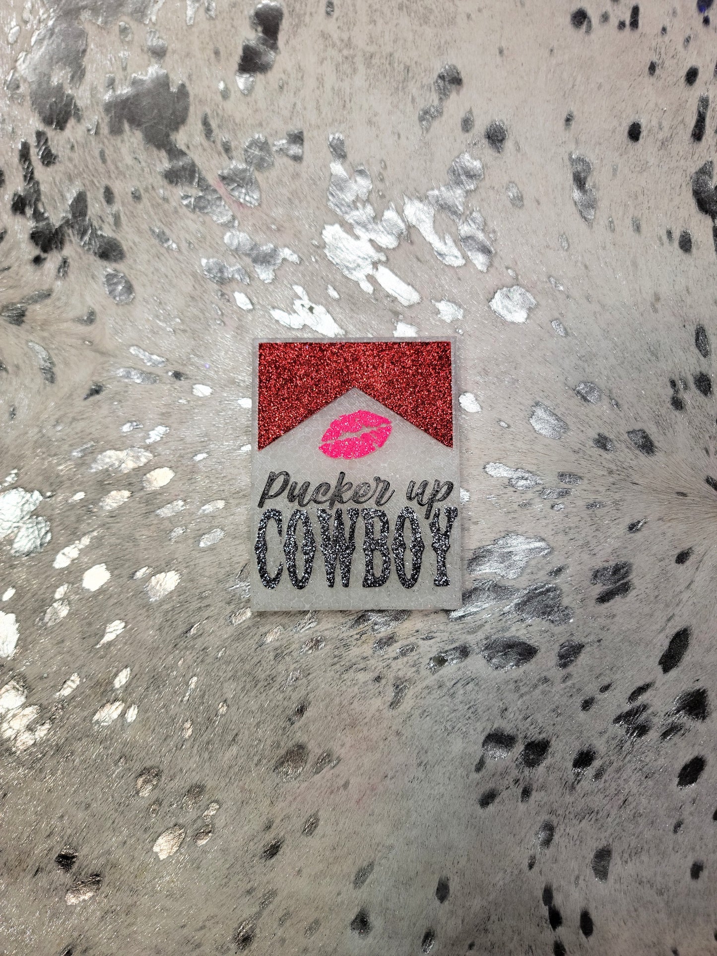 Pucker Up Cowboy Silicone Freshie Mold