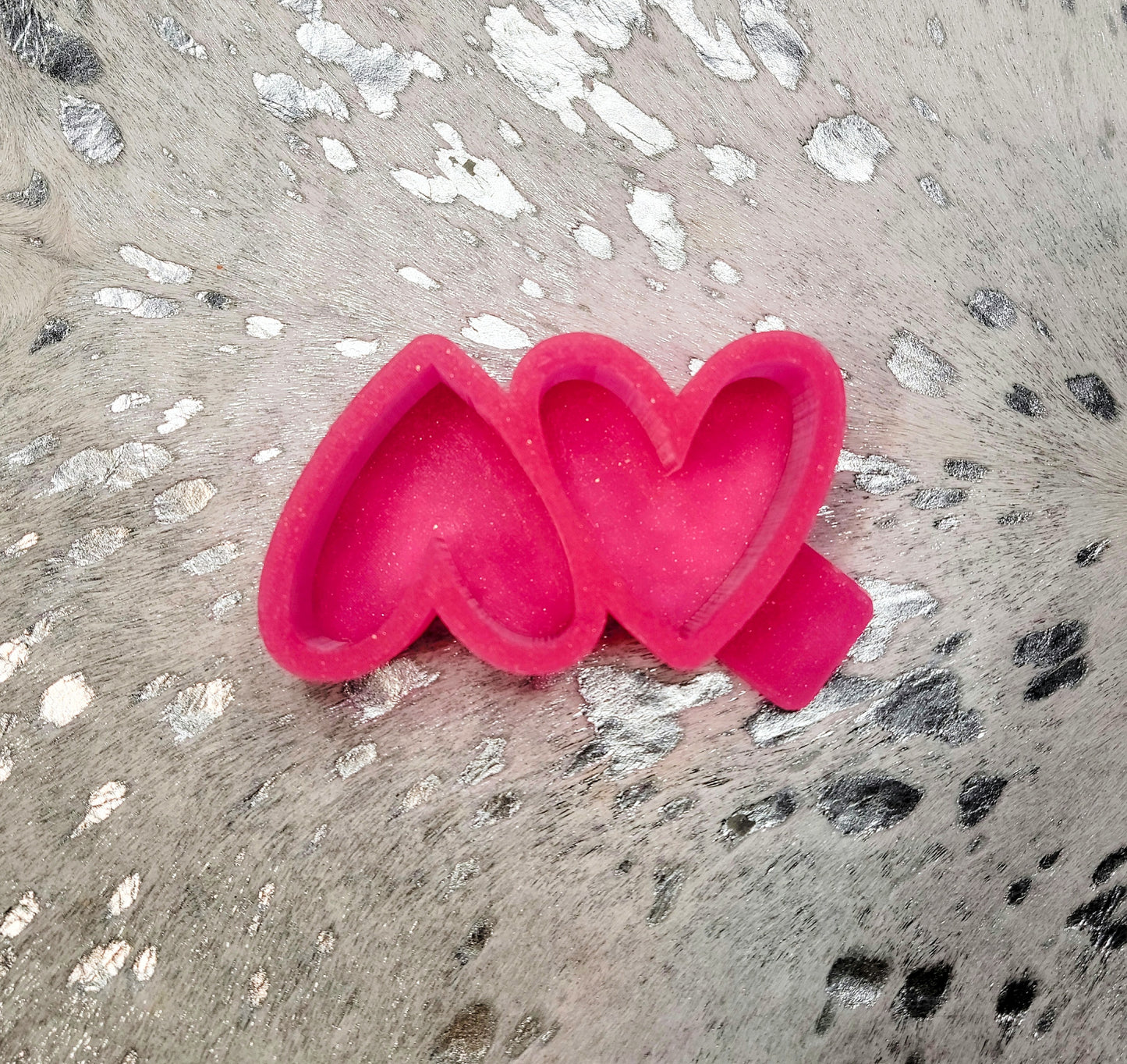 Skinny Heart Silicone Freshie Mold