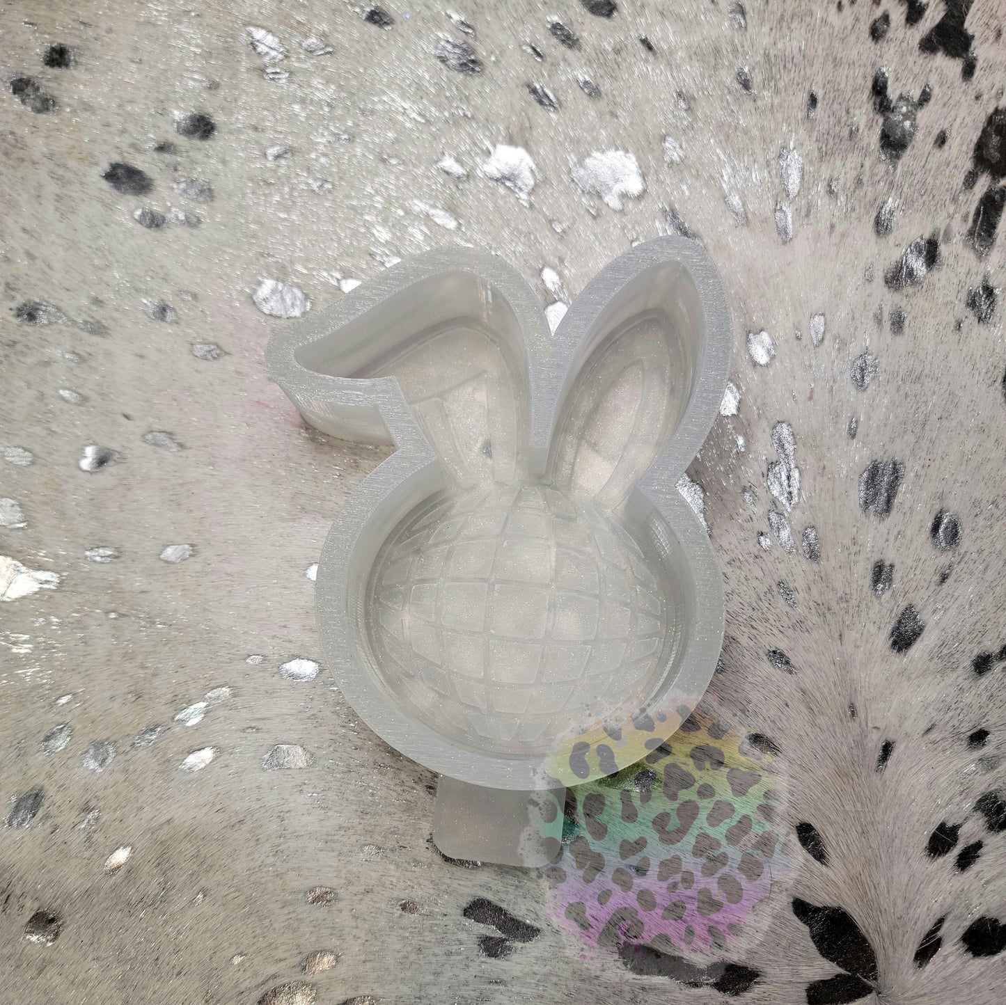 Disco Bunny Silicone Freshie Mold