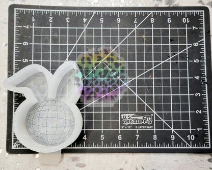 Disco Bunny Silicone Freshie Mold