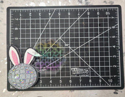 Disco Bunny Silicone Freshie Mold