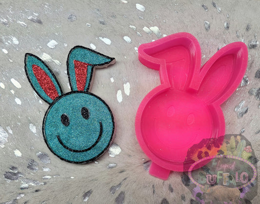 Smiley Bunny Silicone Freshie Mold