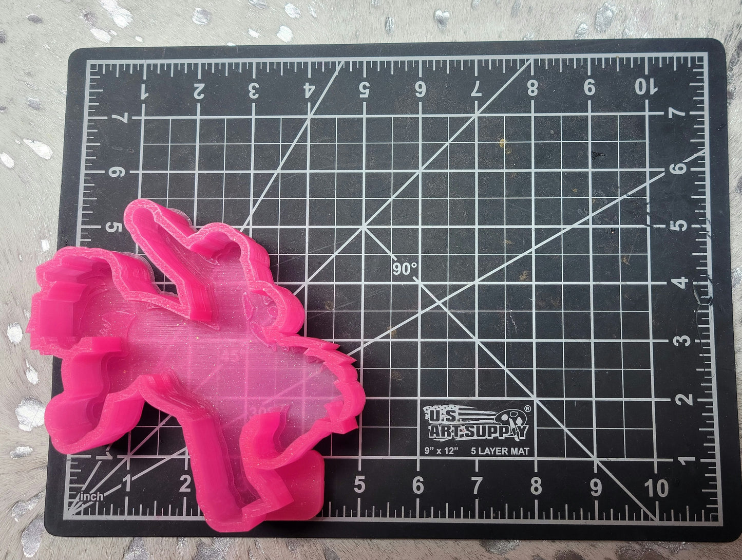 Riding Cowboy Silicone Freshie Mold