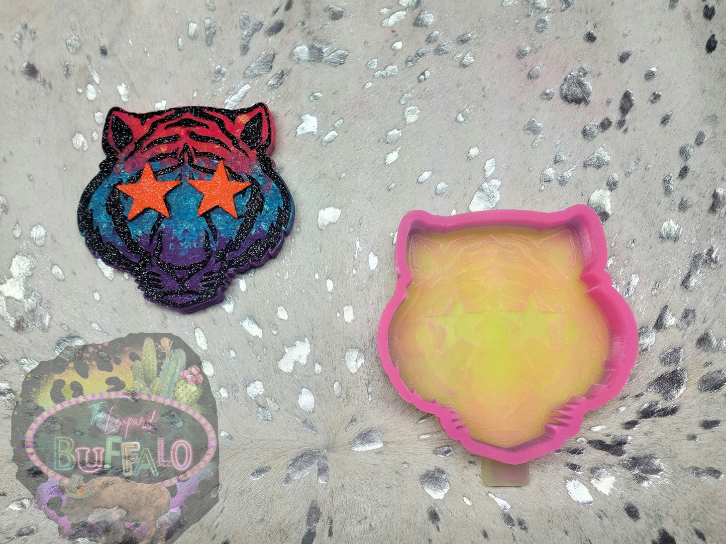 Tiger Star Eyes Silicone Freshie Mold