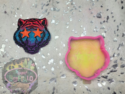 Tiger Star Eyes Silicone Freshie Mold