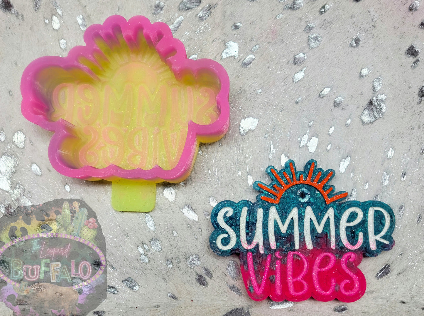 Summer Vibes Silicone Freshie Mold