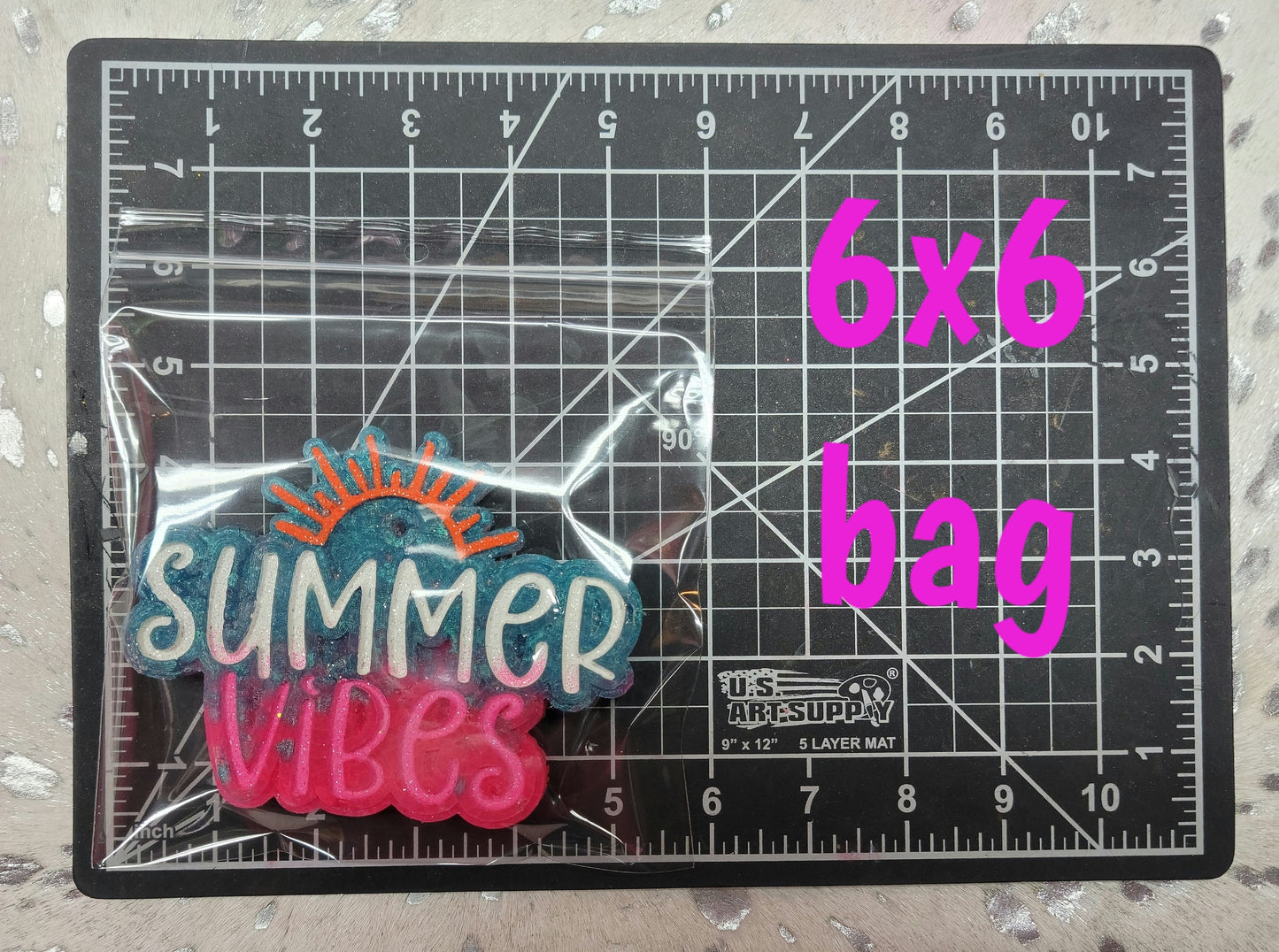 Summer Vibes Silicone Freshie Mold