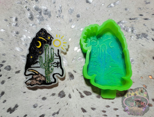 Desert Arrowhead Silicone Freshie Mold