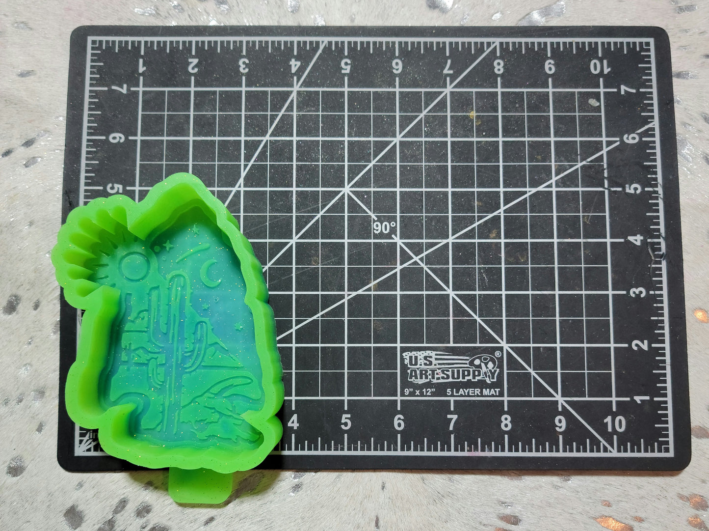 Desert Arrowhead Silicone Freshie Mold