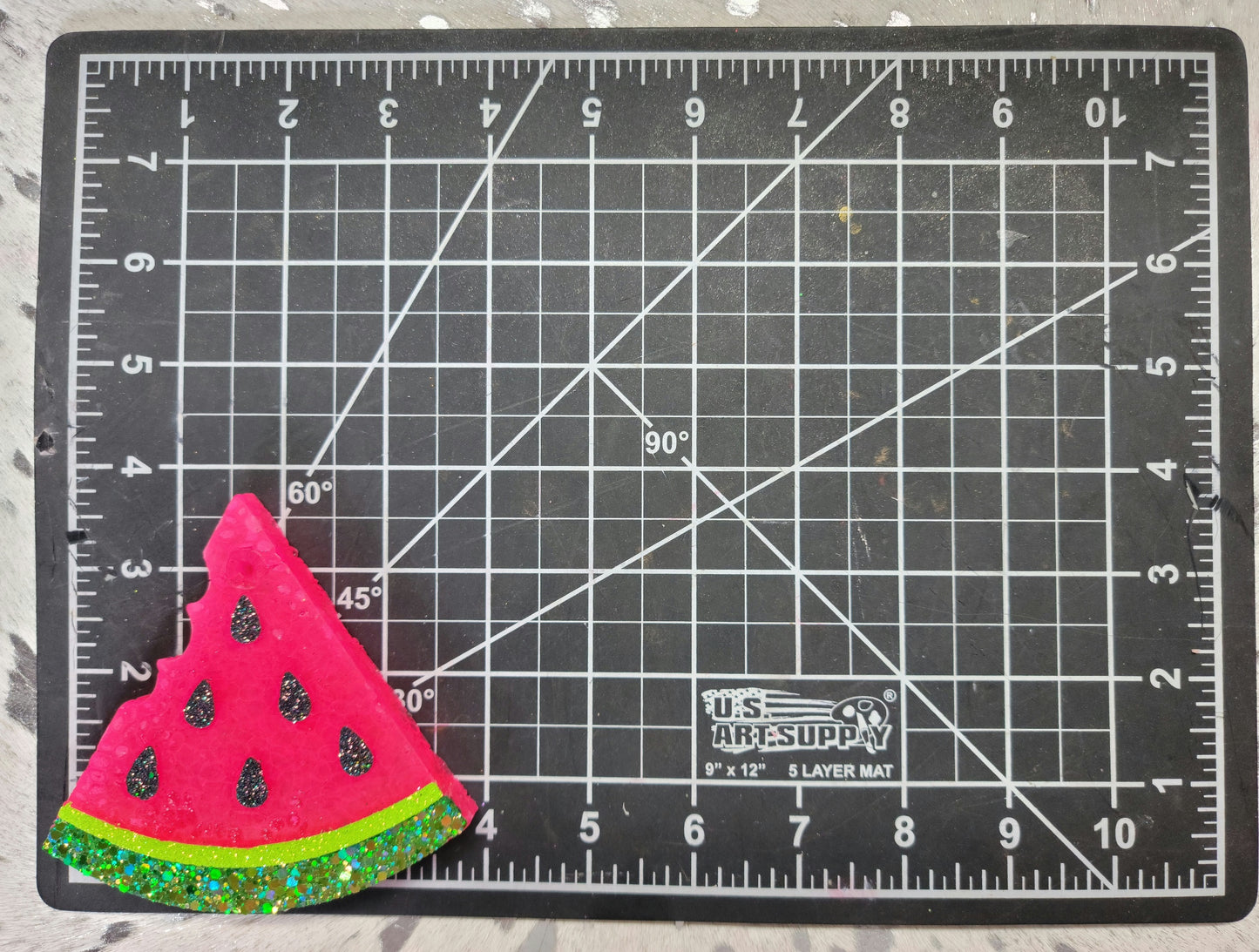 Watermelon Slice Silicone Freshie Mold