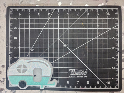 Teardrop Camper Silicone Freshie Mold