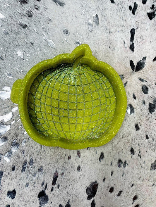 Disco Pumpkin Silicone Freshie Mold