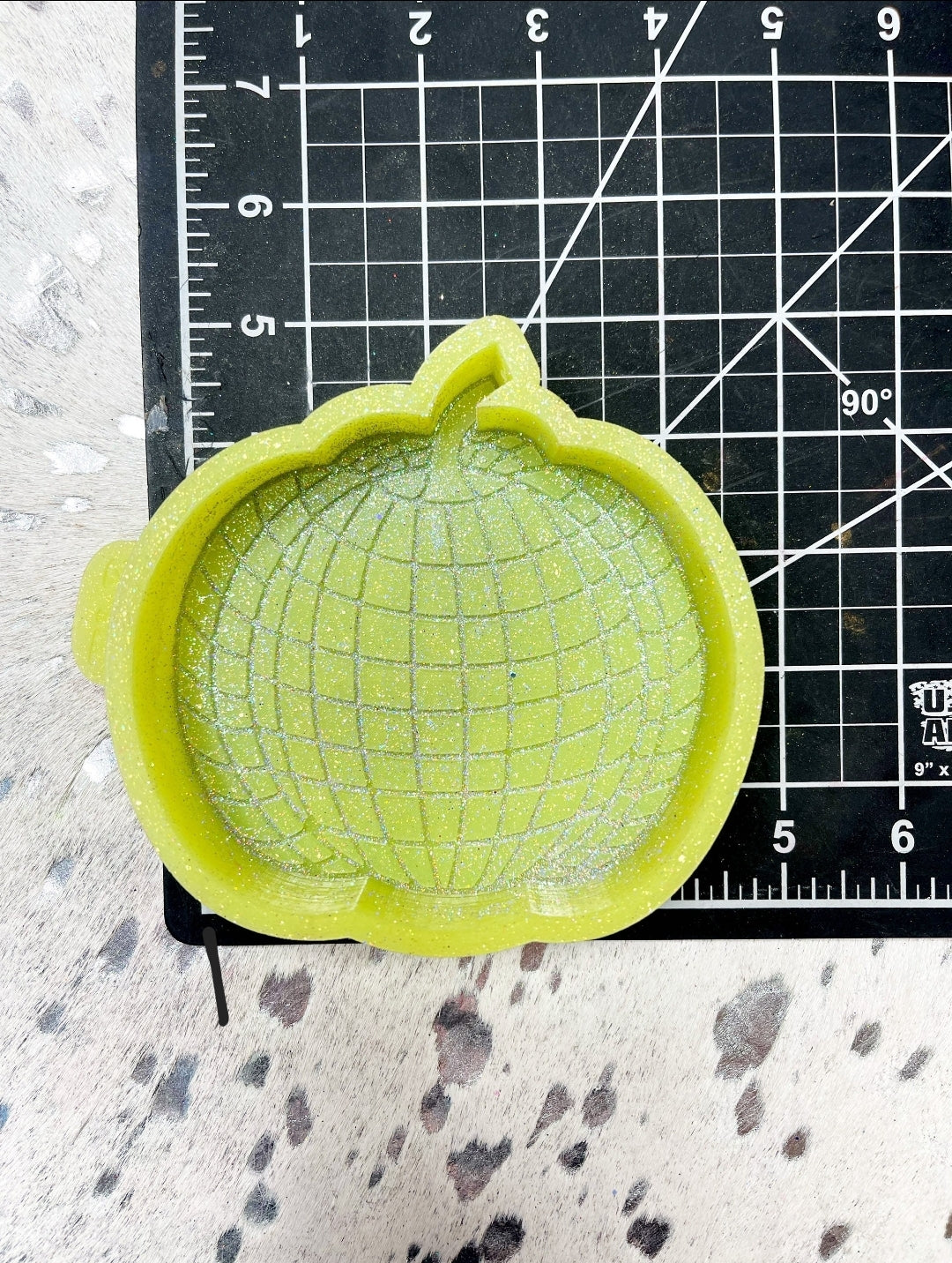 Disco Pumpkin Silicone Freshie Mold