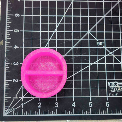 Double Vent Clip Watermelon Silicone Mold